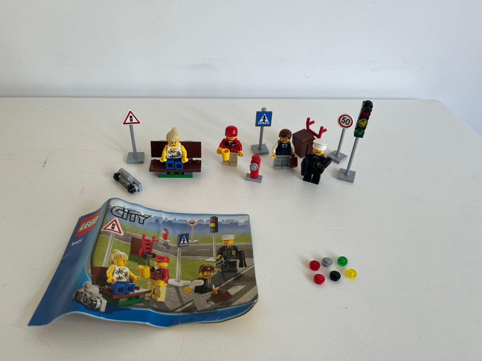 LEGO City 8401 City Minifigure Collection (Compleet), City, Lego, Inclusief instructies, Ophalen of Verzenden