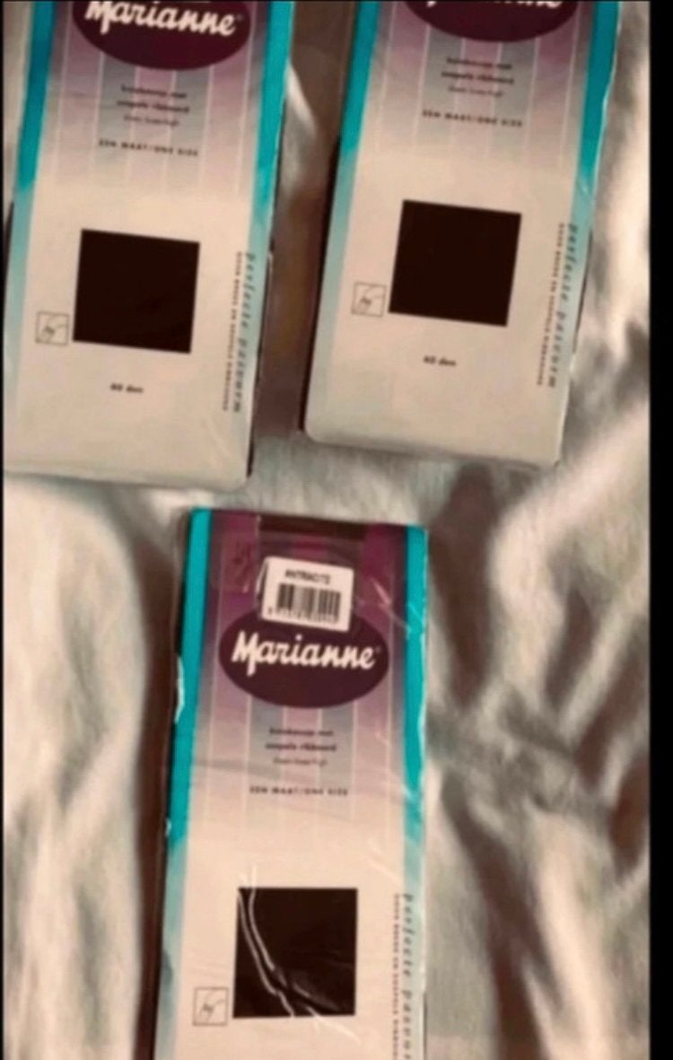 3 paar panty kniekousjes, Ophalen of Verzenden, Nieuw, Grijs, Panty