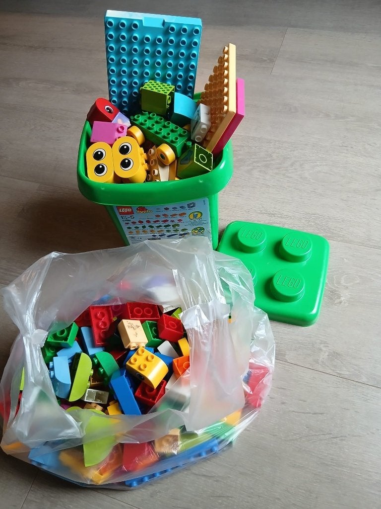 Lego duplo blokken, Kinderen en Baby's, Speelgoed | Duplo en Lego, Ophalen, Zo goed als nieuw, Overige typen, Duplo