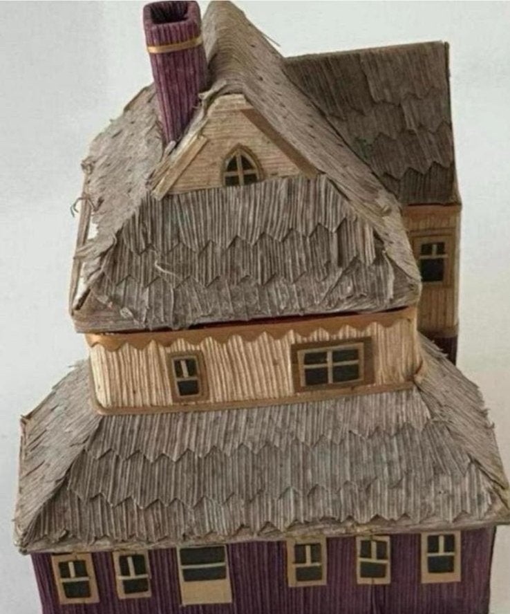 Leuk Sprookjes Huisje - Handgemaakt Decoratie, Ophalen of Verzenden, Gebruikt, Brug, Tunnel of Gebouw, Overige merken