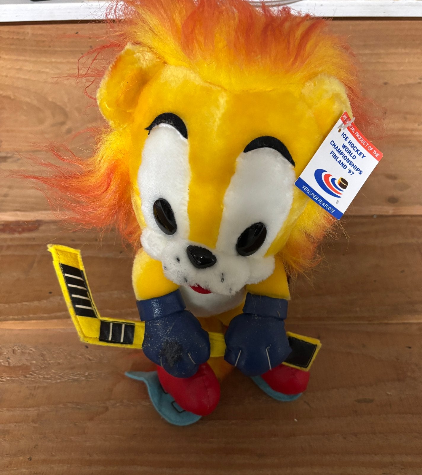IJshockey knuffels, Ophalen of Verzenden, Zo goed als nieuw, Stick
