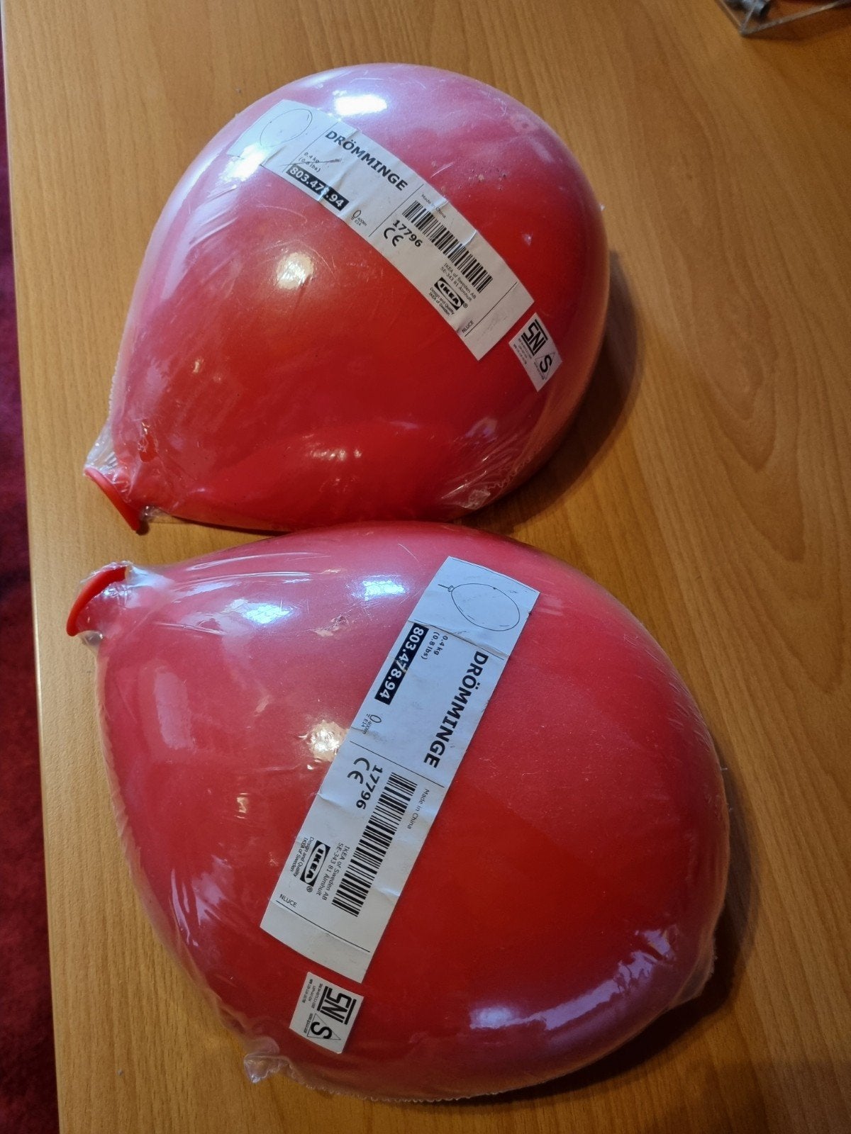 Ikea ballonlampen 2 stuks, Ophalen, Nieuw, Minder dan 50 cm