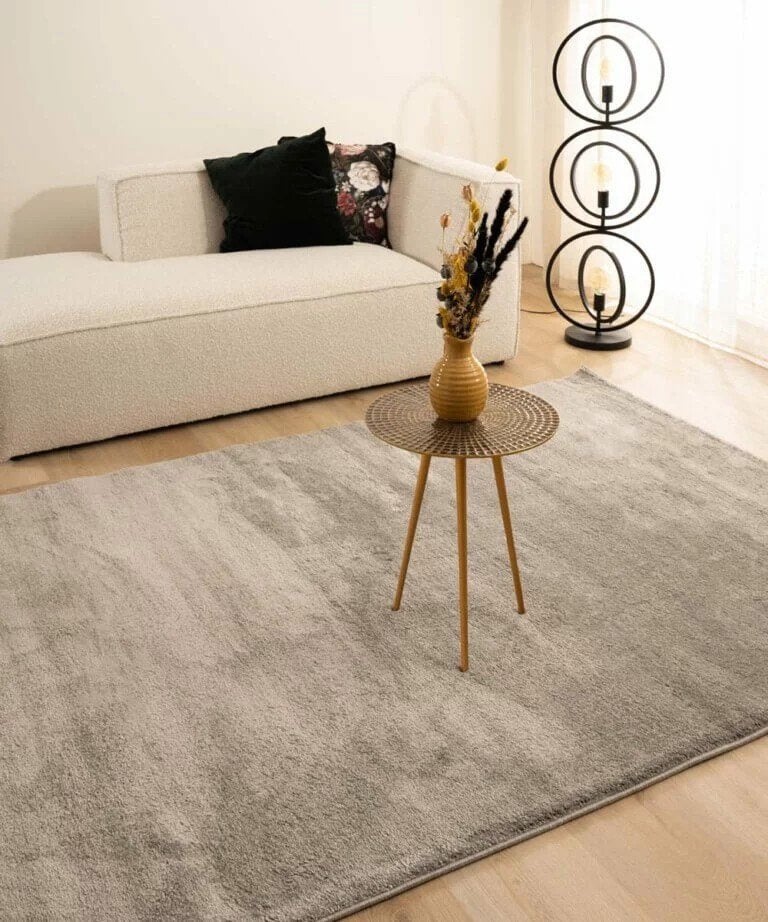 Velours vloerkleed – grijs 300x400 nieuw, Ophalen of Verzenden, 200 cm of meer, Grijs, Rechthoekig
