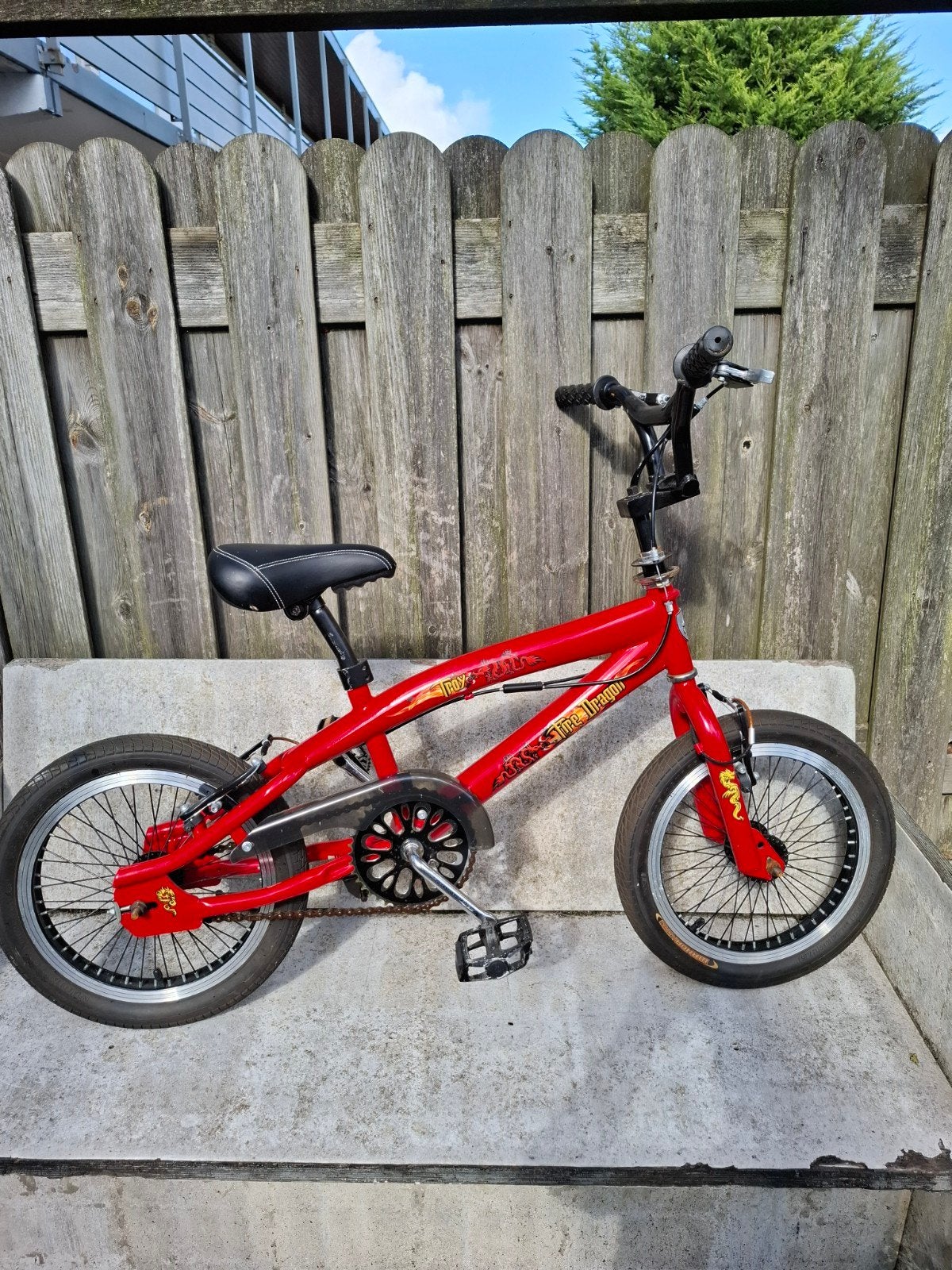 Prachtig cross fietsje 16 inch Troy bikes, Fietsen en Brommers, Ophalen, 16 tot 20 inch, Staal, Velgrem