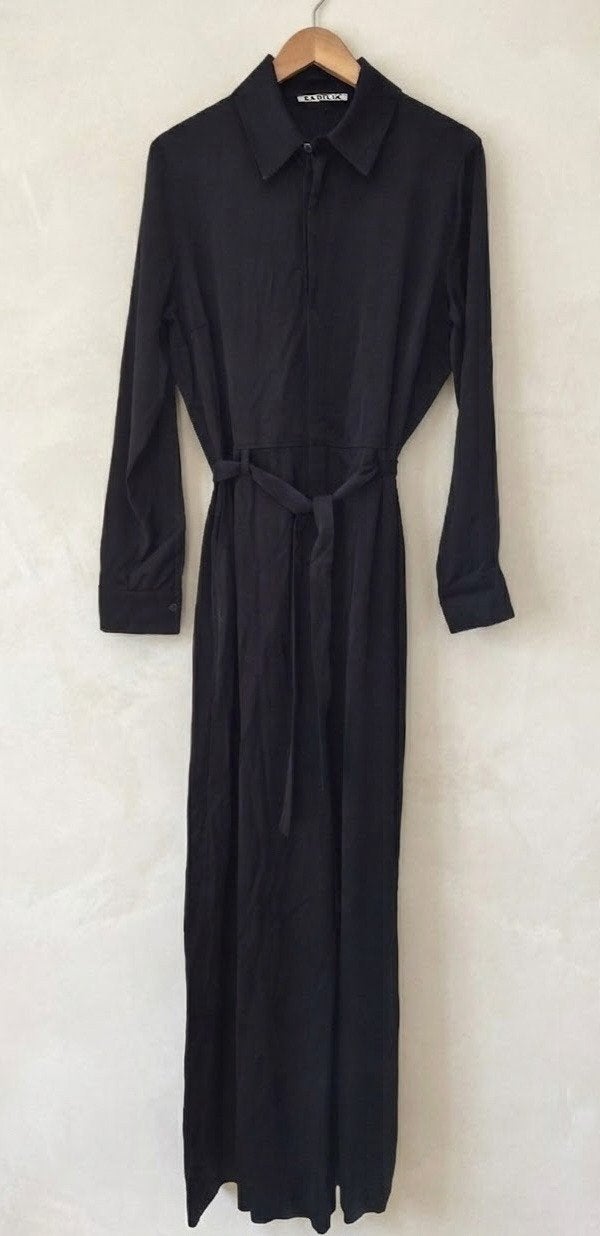 Vanilia satin look jumpsuit
nieuw, Ophalen of Verzenden, Nieuw, Maat 38/40 (M), Zwart