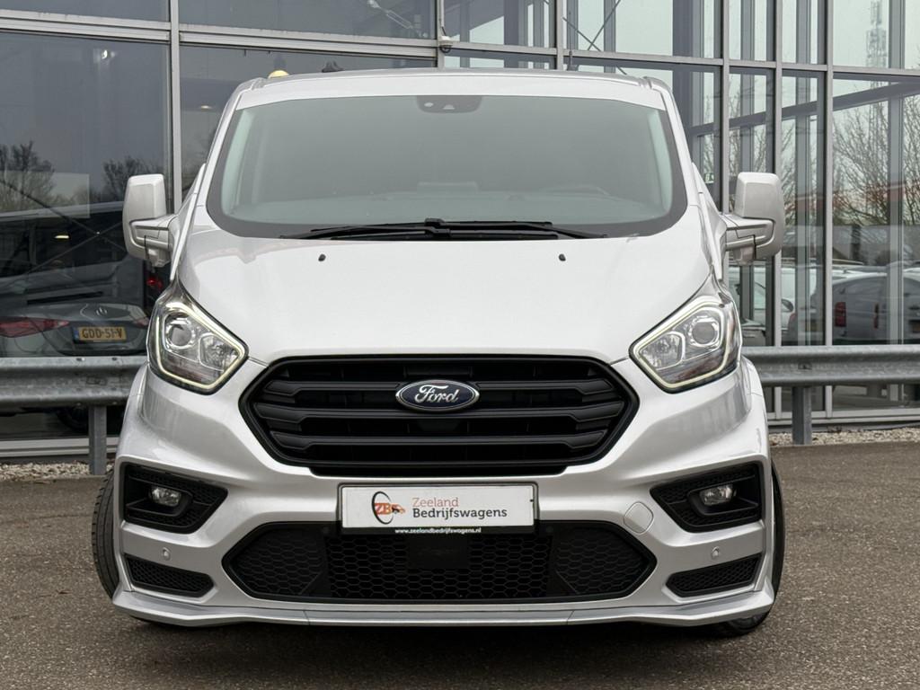 Ford Transit Custom 300 2.0 TDCI L2H1 MS-RT | Vol opties | 1, Auto's, Gebruikt, Zwart, 4 cilinders, 1912 kg