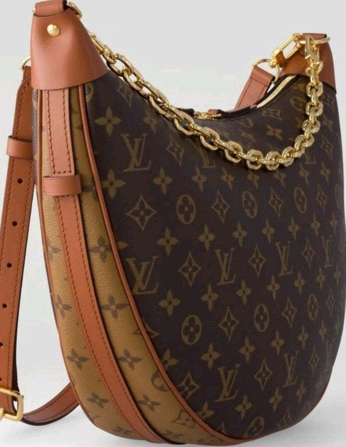 Louis Vuitton loop hobo bag/tas, Ophalen of Verzenden, Nieuw, Bruin, Leer