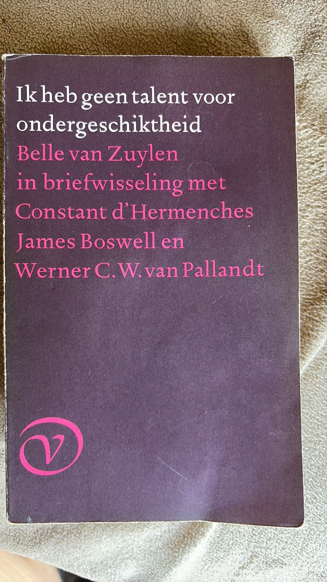 Ik heb geen talent voor ondergeschiktheid., Verzenden, Zo goed als nieuw
