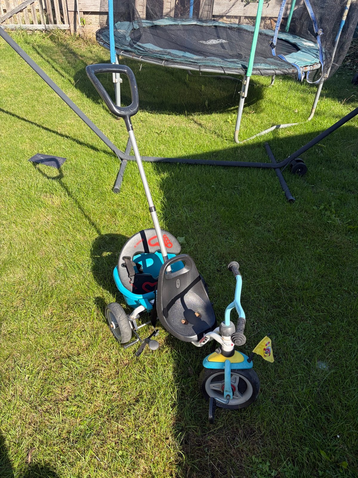 Puky Kinderdriewieler met duwstang, Fietsen en Brommers, Ophalen, Gebruikt, Trommelrem, Duwstang