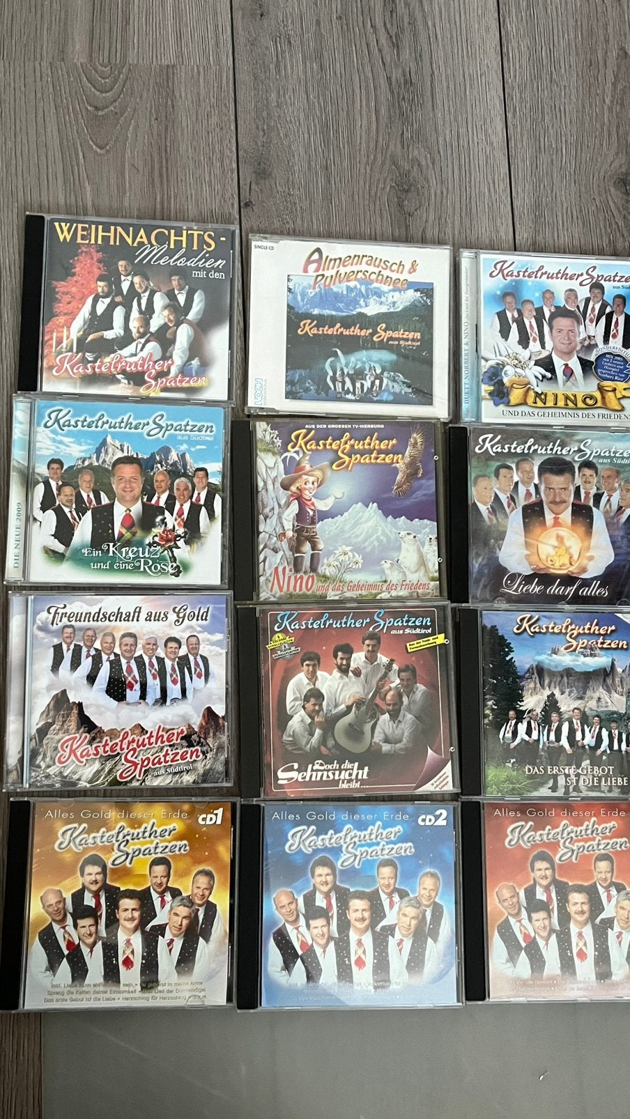 Kastelruther Spatzen-schlager cd verzameling, Cd's en Dvd's, Verzenden, Zo goed als nieuw