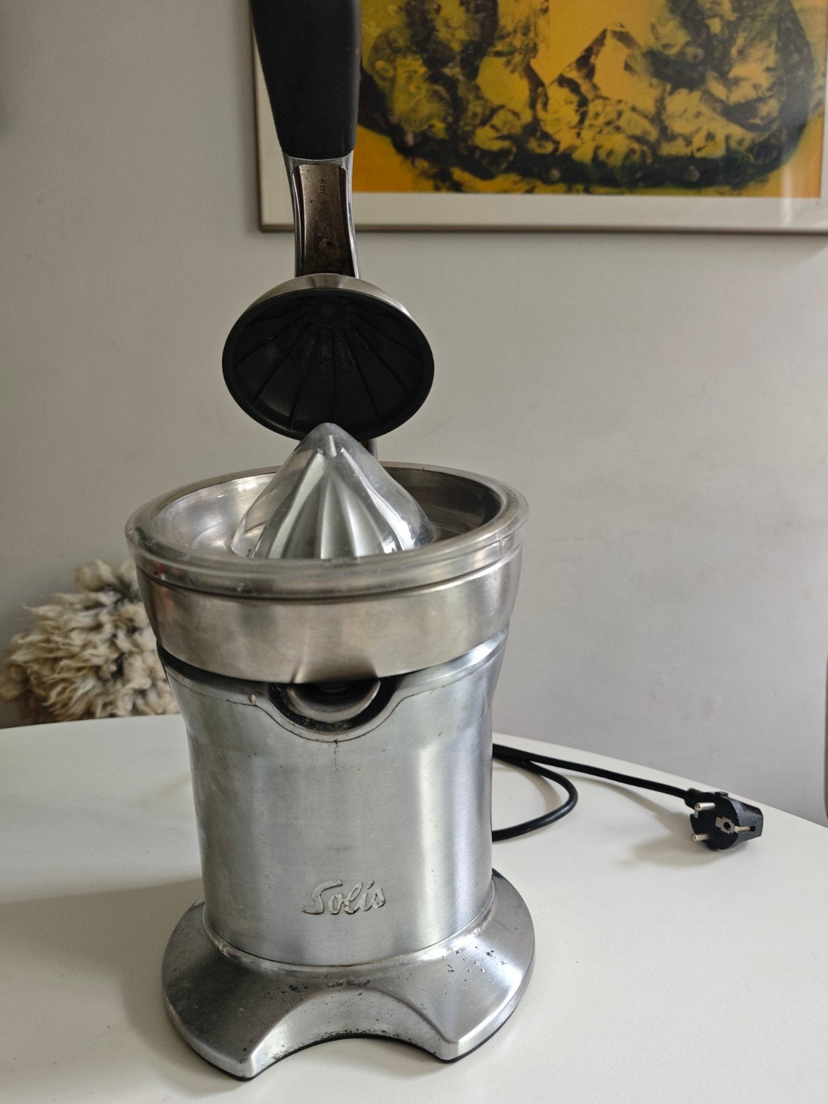 Solis Citruspers RVS - Krachtige sapmaker, Witgoed en Apparatuur, Onderdelen en Toebehoren, Ophalen of Verzenden