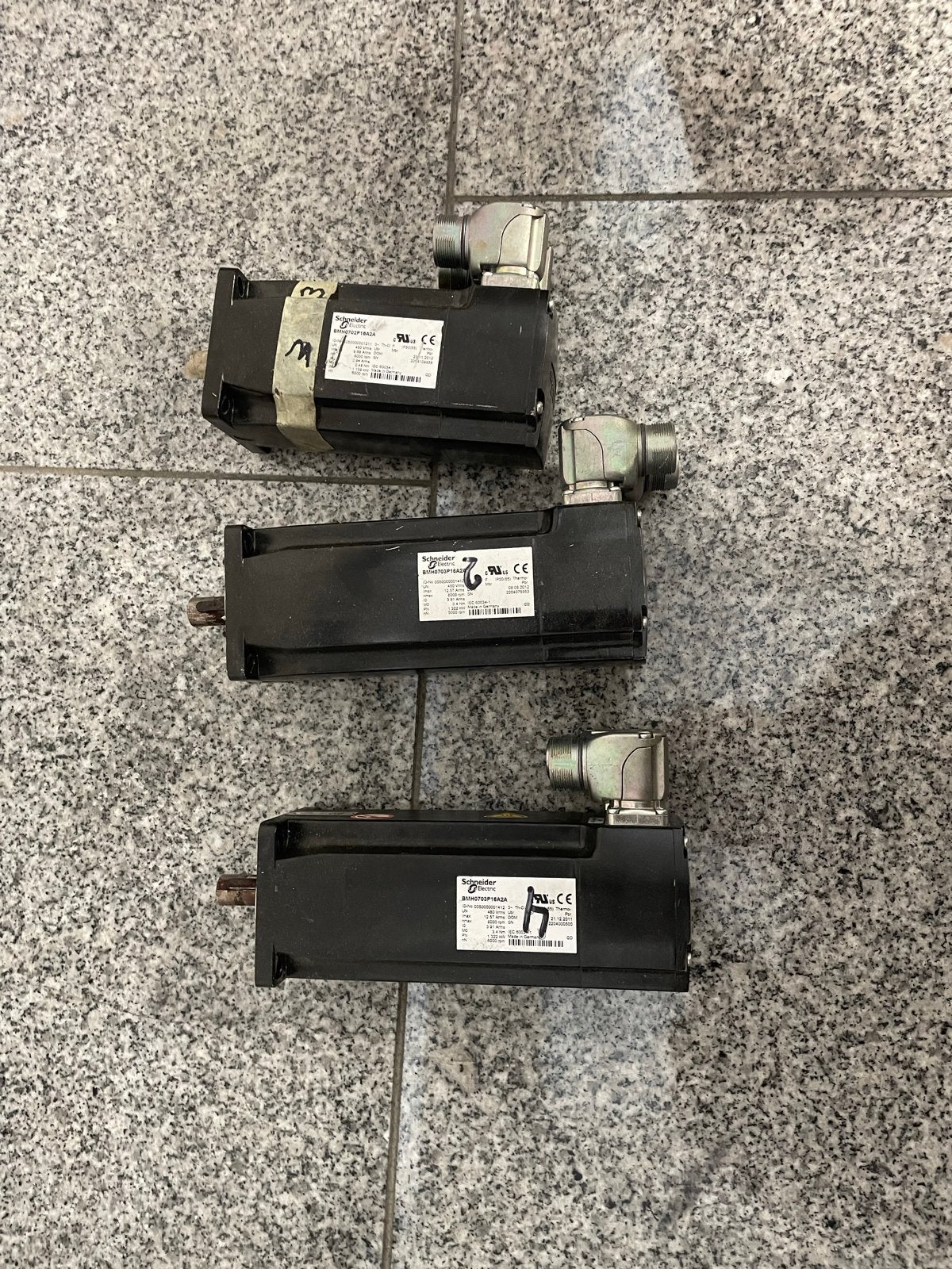 Schneider Motoren - Set van 3 servomotoren, Ophalen