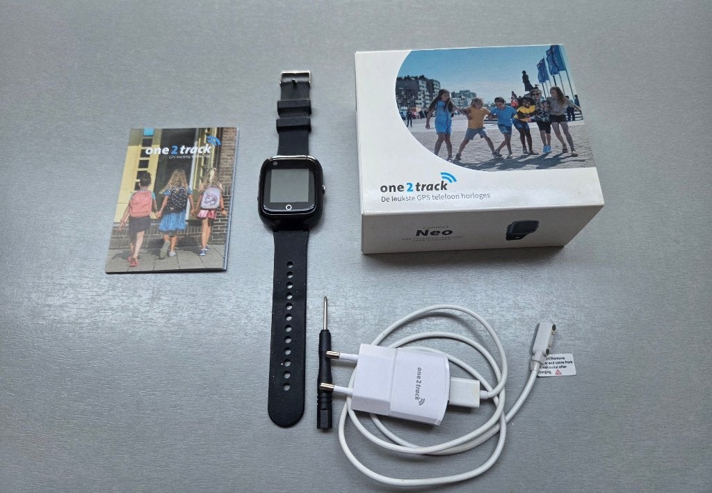 One2Tack GPS Horloge, Ophalen, Windows, One2track, Zwart