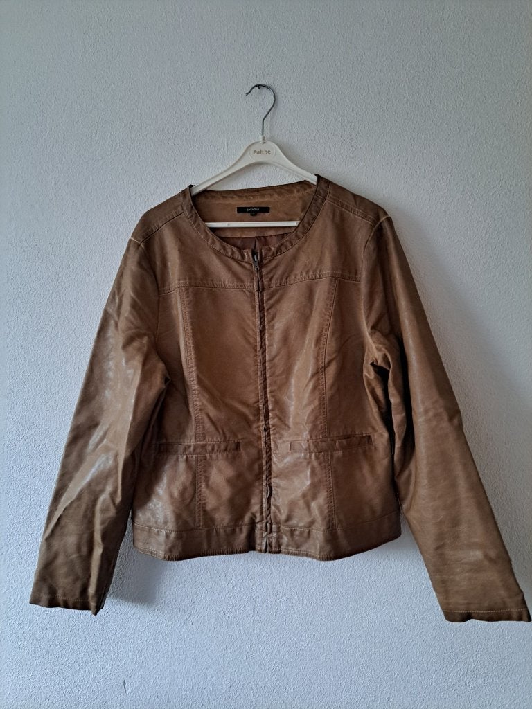 bruine promiss jas maat XXL, Promiss, Bruin, Ophalen of Verzenden, Jas of Mantel