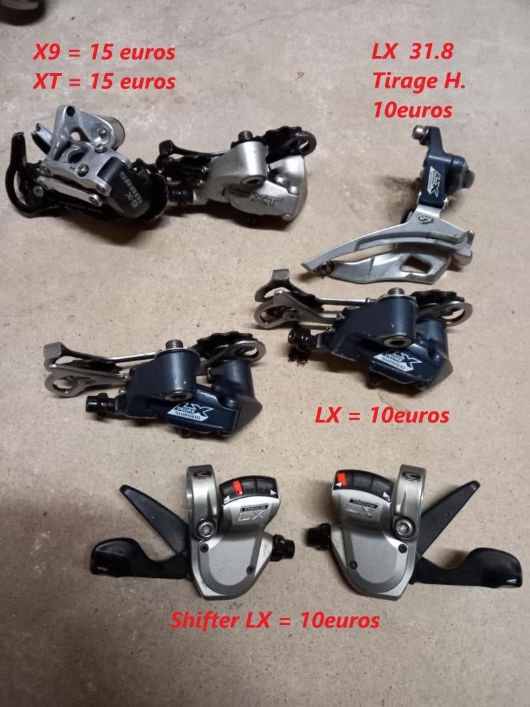 MTB - Klein - HOPE - XTR - XT - RockShox - Fox - crossmax, Fietsen en Brommers, Fietsonderdelen, Voorvork, Ophalen of Verzenden