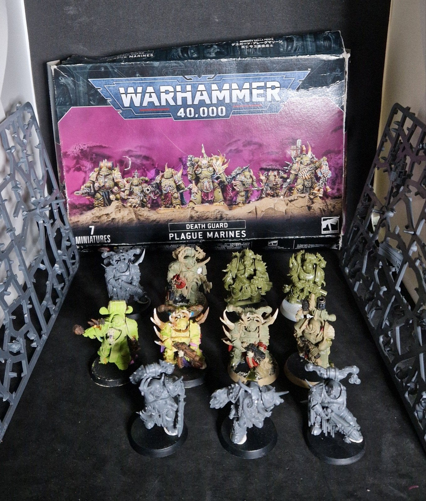 Plague Marines x 11, Ophalen of Verzenden, Gebruikt, Warhammer 40000