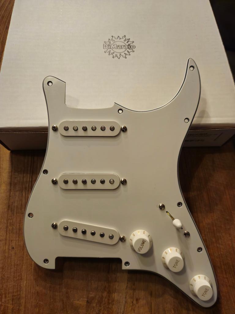 DiMarzio FG2108WA9 Paul Gilbert Injector Prewired Pickguard, Muziek en Instrumenten, Instrumenten | Onderdelen, Ophalen of Verzenden