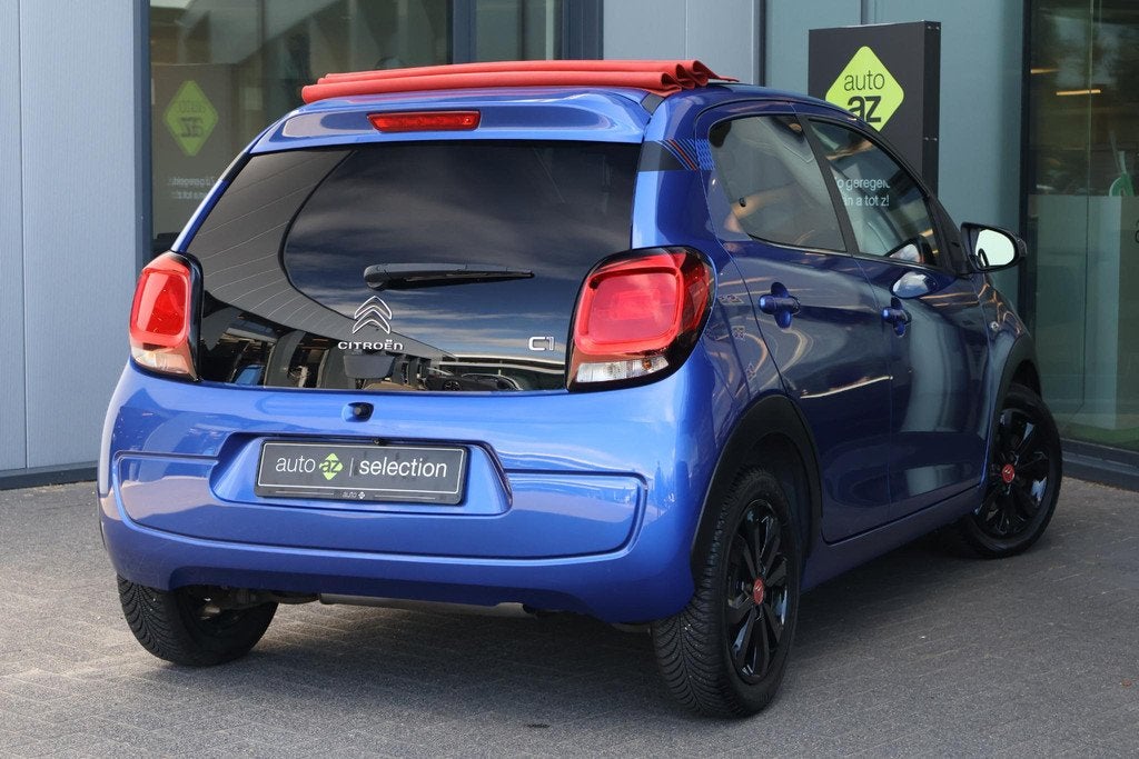 Citroen C1 1.0 VTi Airscape Urban Ride / Vouwdak / Camera /, Voorwielaandrijving, Stof, Gebruikt, Euro 6