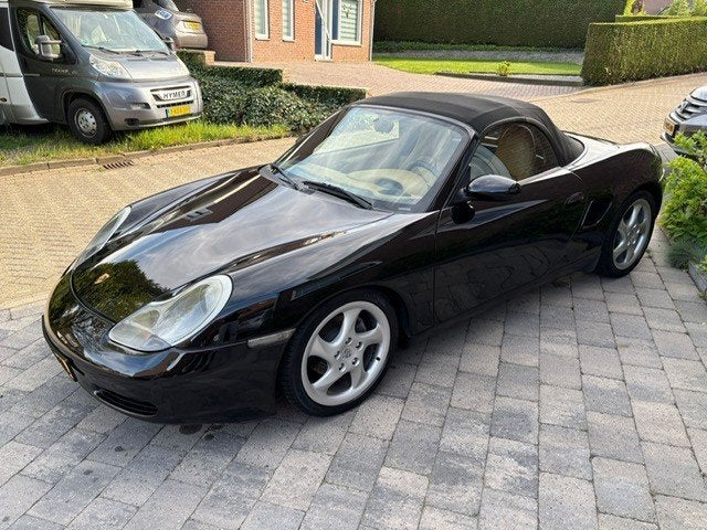 Porsche Boxster 2.7 AUT tiptronic 2000 Zwart, Auto's, Porsche, Particulier, Boxster, Airbags, Airconditioning, Automatische klimaatregeling