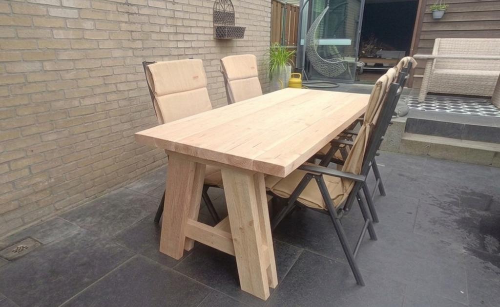 TUINTAFELS voor de laagste prijs., Ophalen of Verzenden, Nieuw, Rechthoekig, Hout