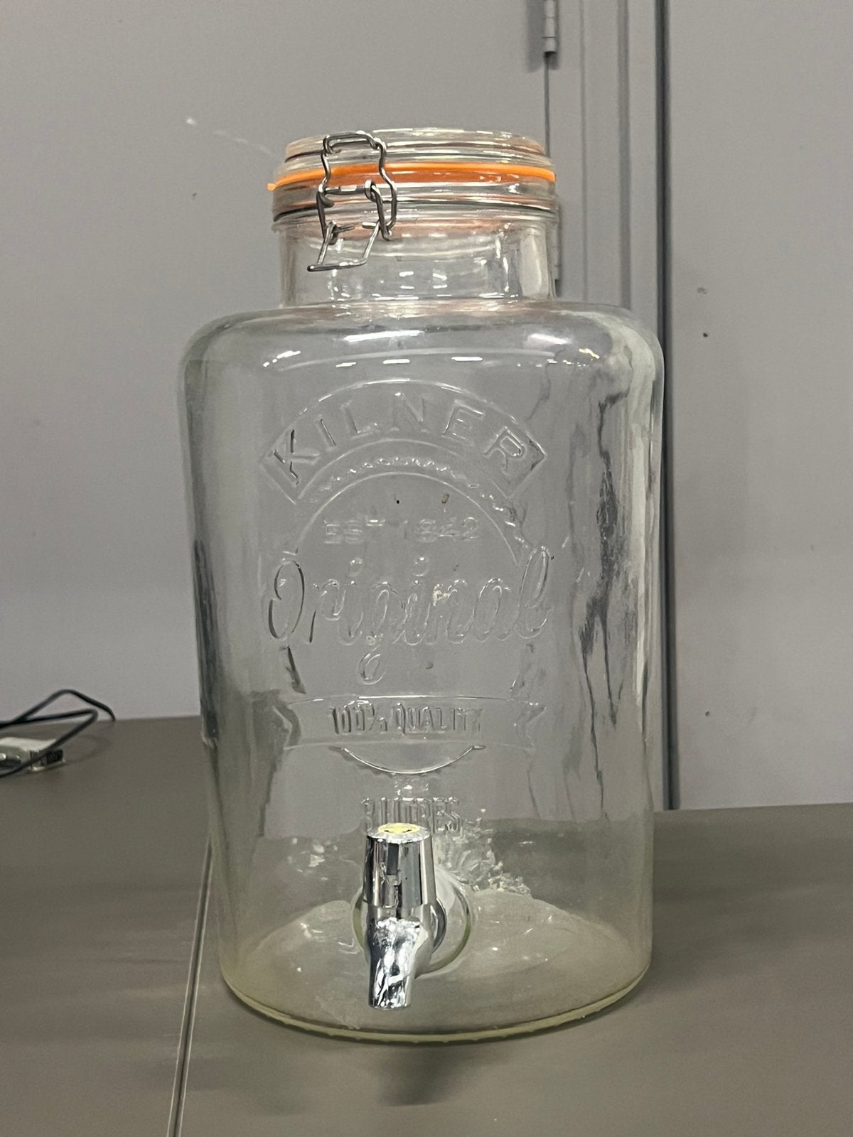Water/ limonade kan, Ophalen of Verzenden, Zo goed als nieuw