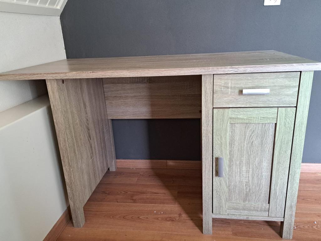 MOET WEG!! Bureau met lade en kastje - 120x75x60 cm, Huis en Inrichting, Bureaus, Ophalen, Overige typen, Gebruikt, Met lades
