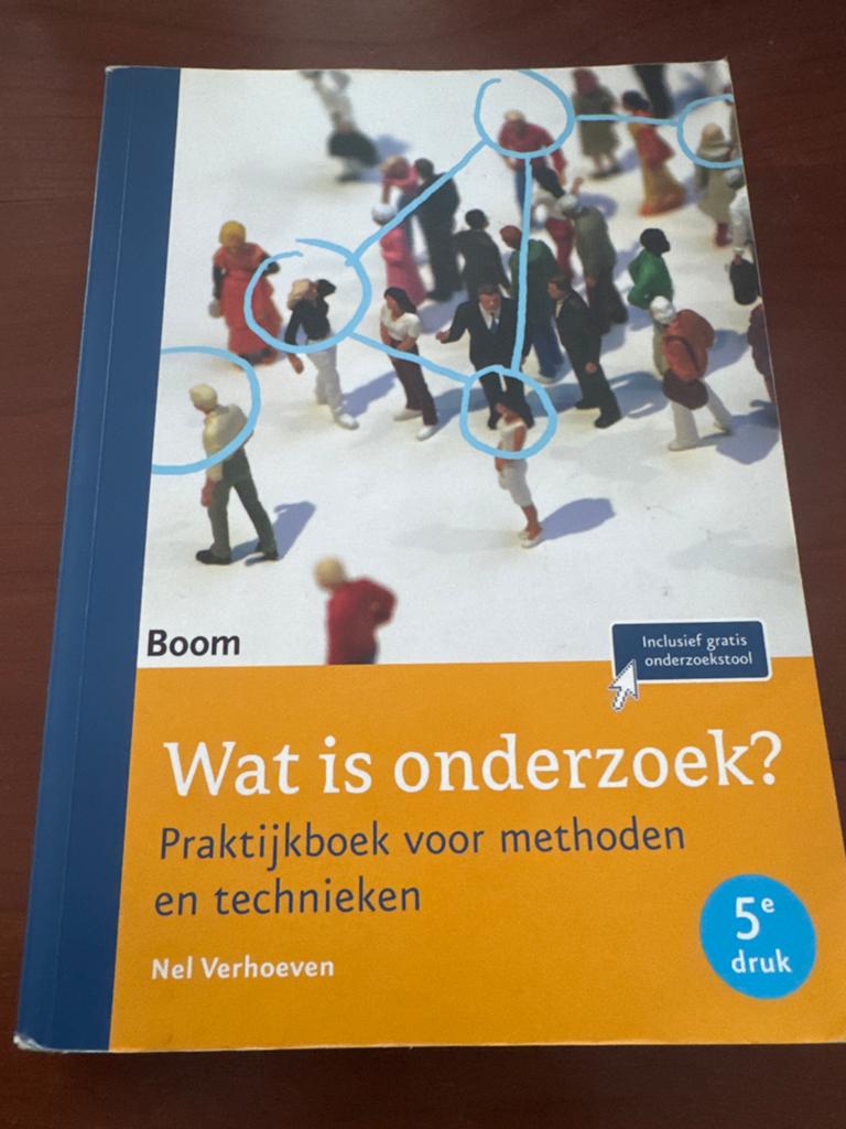 Wat is onderzoek? Praktijkboek methoden en technieken, Boeken, Ophalen of Verzenden, Gamma, Gelezen, HBO