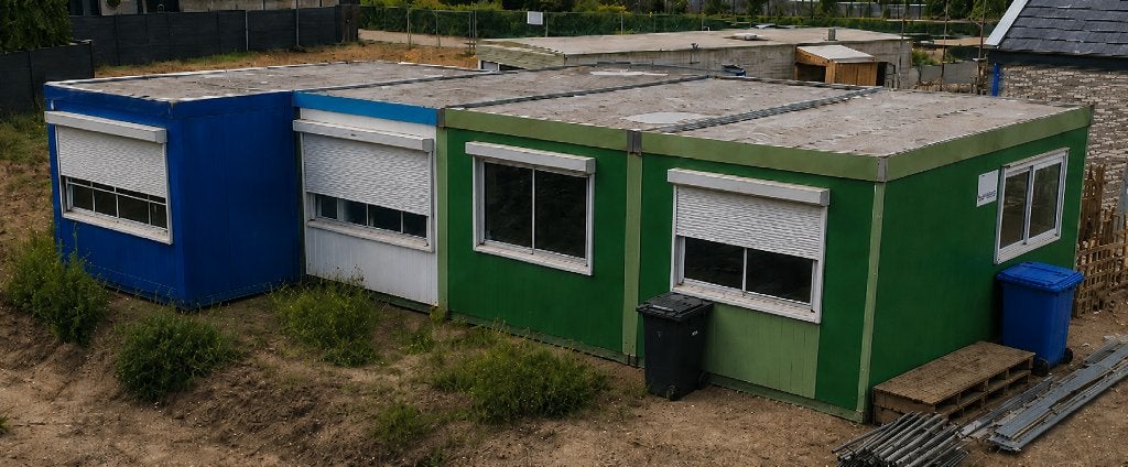 Woonunit 72m2 volledig electrisch, Ophalen, Gebruikt