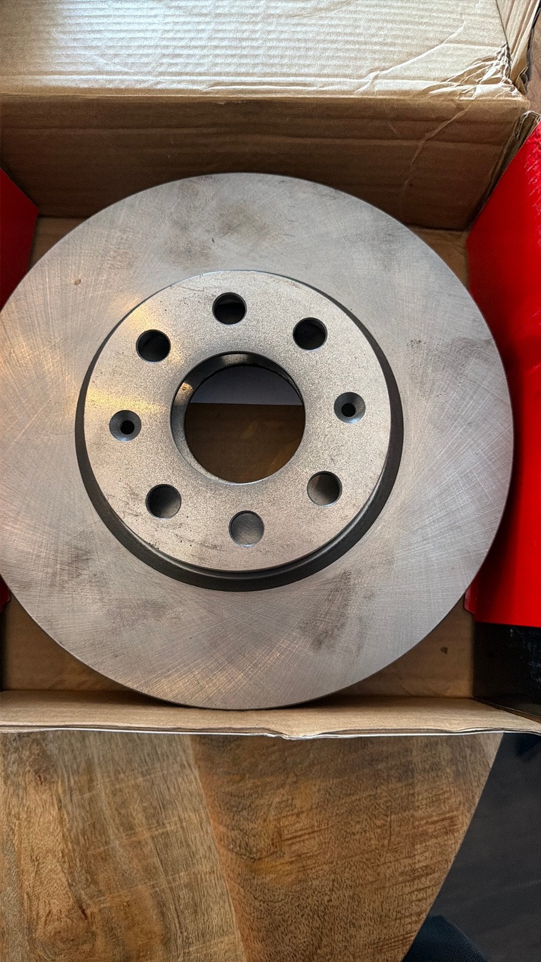 Nieuwe Remschijf voorkant opel corsa, Ophalen of Verzenden, Nieuw, Opel