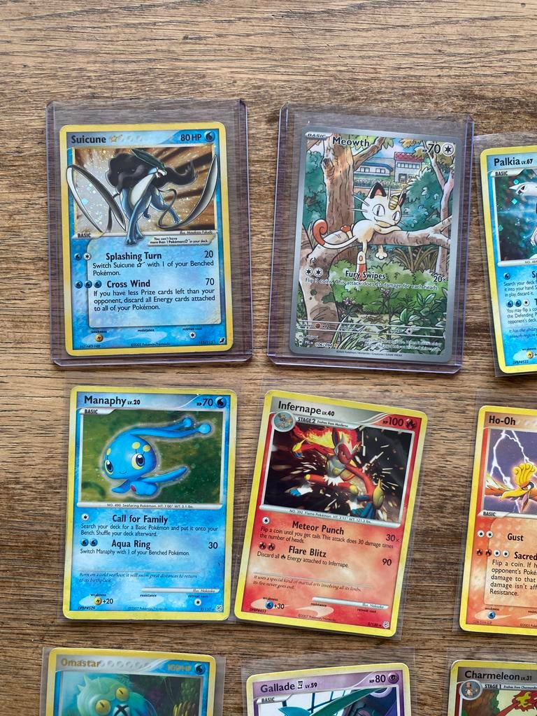Pokémon Kaarten Collectie - Diverse Zeldzame Kaarten, Ophalen of Verzenden, Gebruikt, Meerdere kaarten
