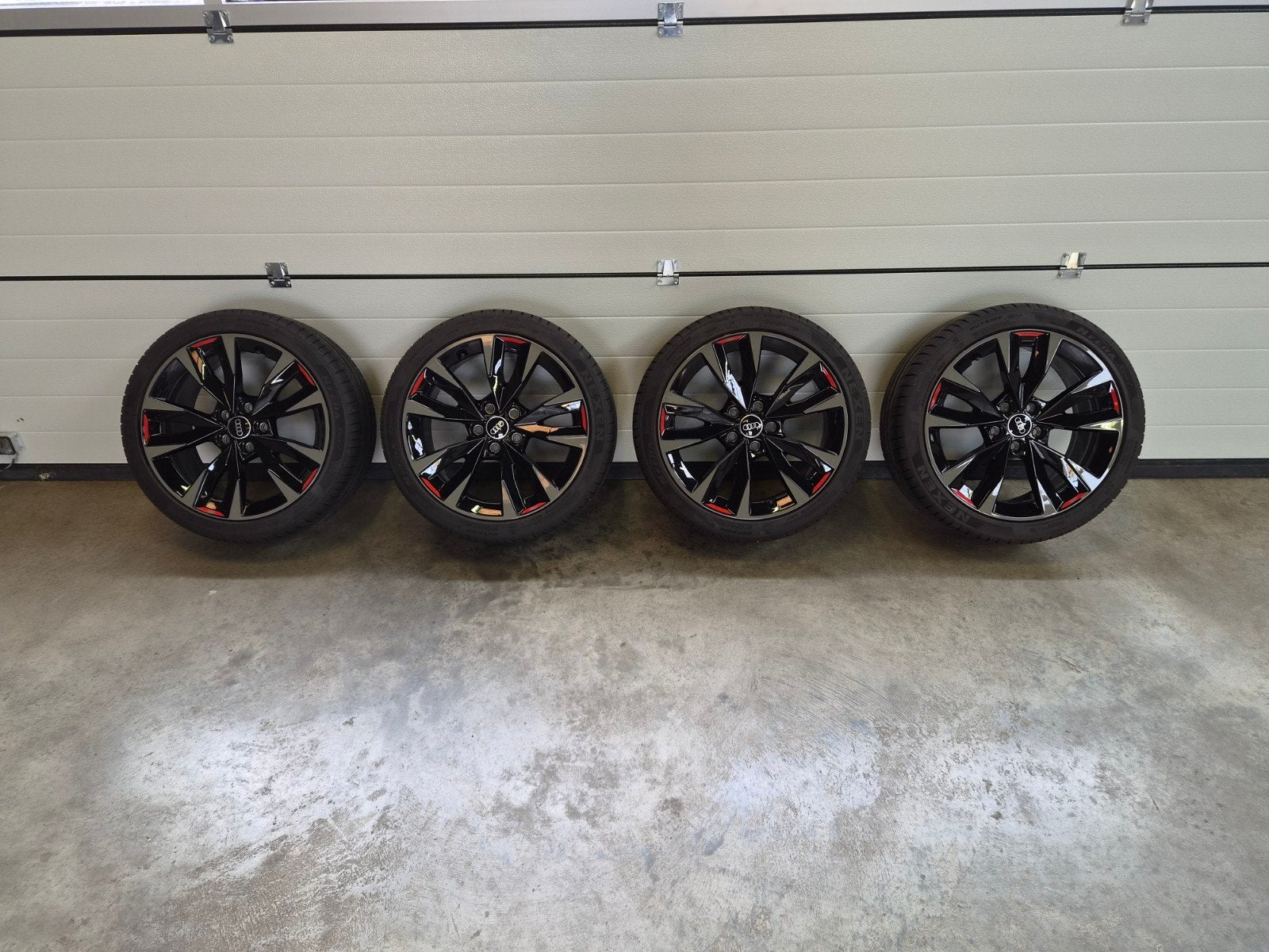 Originele Audi A3 Velgen met Nexen Nfera Sport Banden, Auto-onderdelen, Ophalen, 18 inch, Gebruikt, Personenwagen