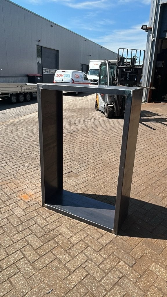 Houtopslag cortenstaal 100x41x150cm 3mm, Tuin en Terras, Haardhout, Minder dan 3 m³, Ophalen