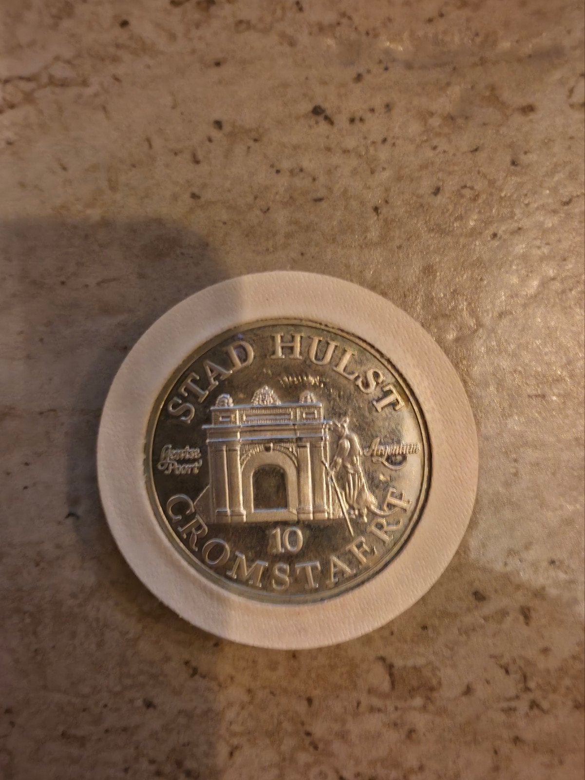 10 Cromstaert Stad Hulst 1180-1980, Ophalen of Verzenden