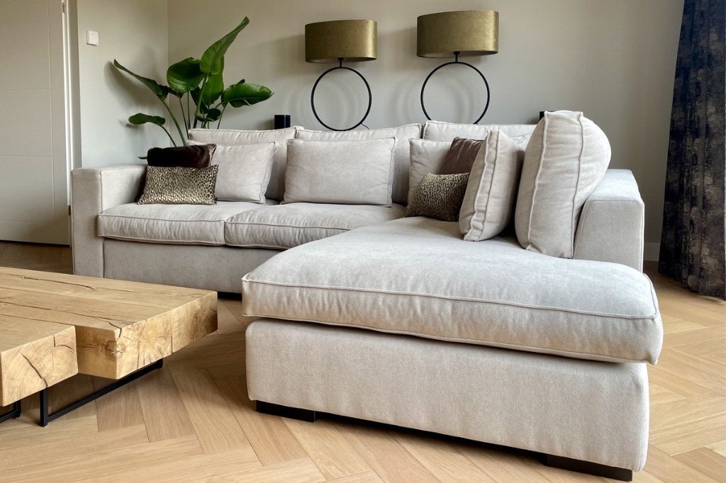 Bankstel Room108 Annabelle, Ophalen, Stof, 250 tot 300 cm, Gebruikt