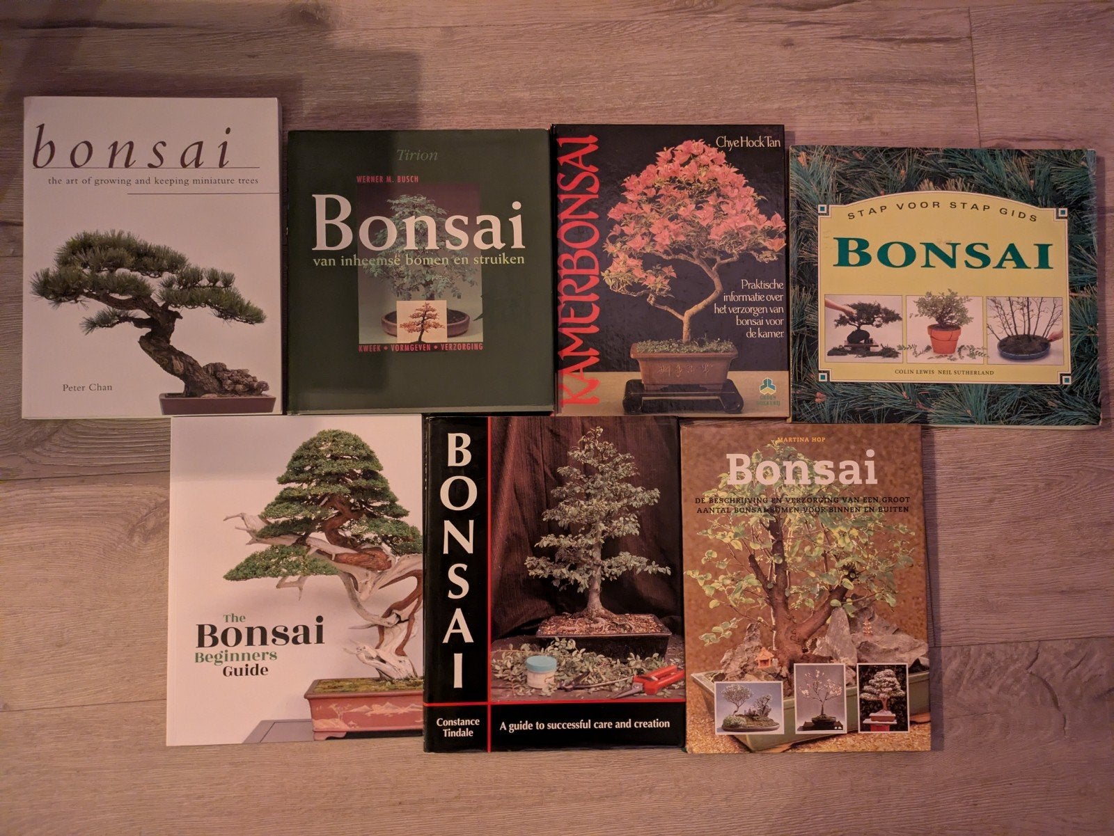 7 bonsaiboeken  Complete bonsai verzameling, Ophalen of Verzenden, Gelezen, Sport en Vrije tijd