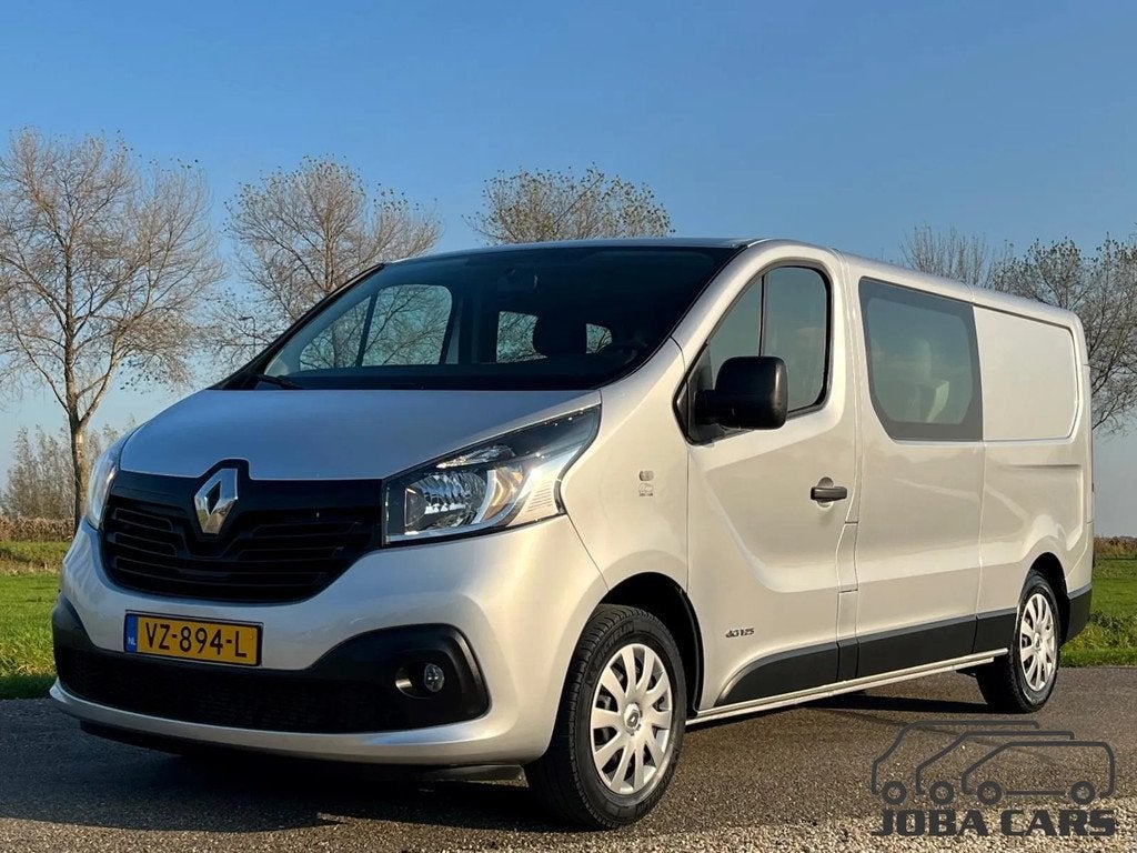 Renault Trafic 1.6 DCI 125 L2/H1 DC 2016 193.218 Km, Auto's, Bestelauto's, Voorwielaandrijving, Gebruikt, 4 cilinders, 2000 kg