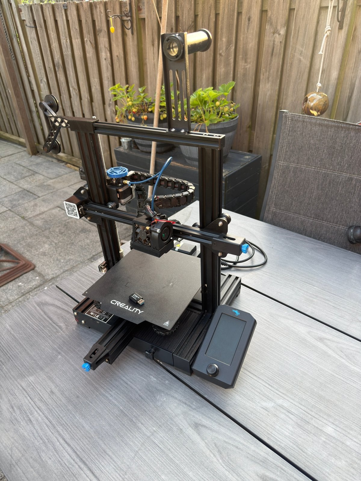 Goed Werkende Ender 3V2 3D printer, Ophalen, Gebruikt, Filament
