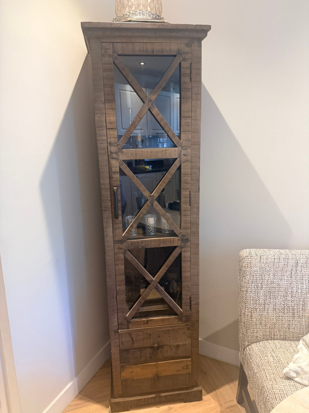 Kast, Ophalen, Zo goed als nieuw, Hout, Cd's