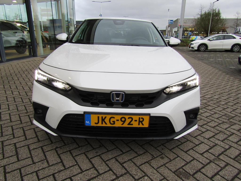 Honda Civic 2.0 HYBRID 184PK eCVT Advance, Auto's, Honda, Automaat, Gebruikt, Wit, 1433 kg