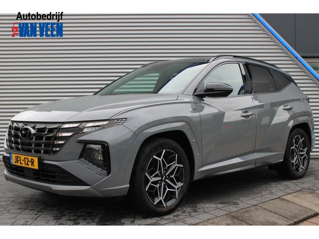 Hyundai Tucson 1.6 T-GDI PHEV 4WD N Line Sky | Pano | Adap., Automaat, 1350 kg, 14 kWh, Gebruikt