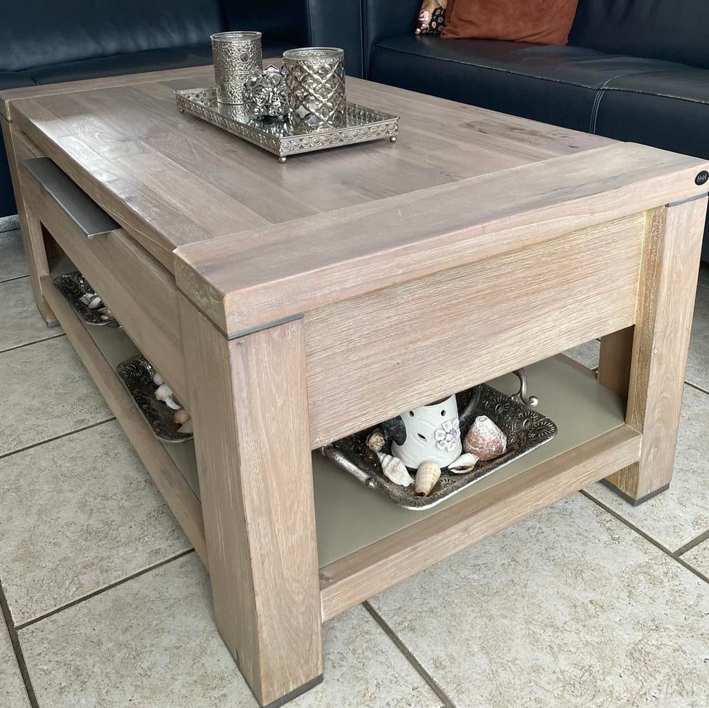 Salontafel 110x60x45 cm (lxbxh), Ophalen, 100 tot 150 cm, 50 tot 100 cm, Zo goed als nieuw