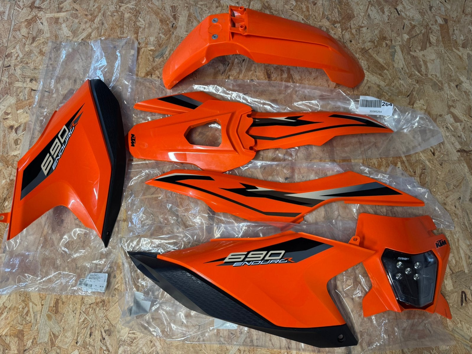 KTM 690 Enduro R Kappenset, Ophalen of Verzenden, Gebruikt