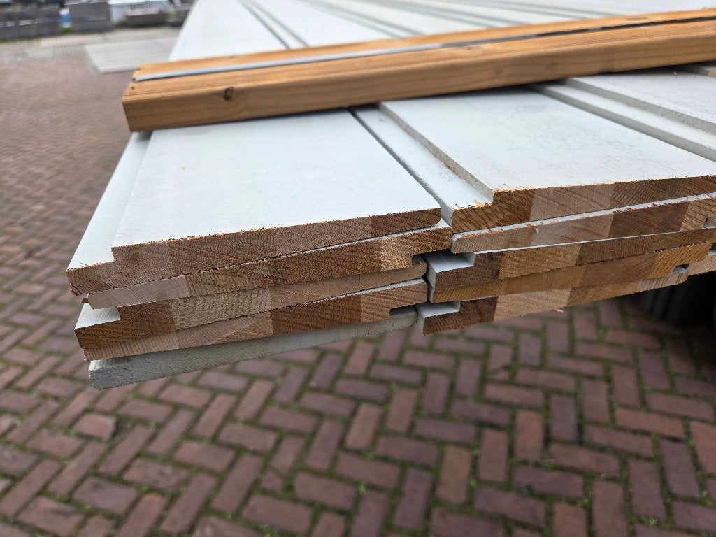 10.35 m2 red cedar zweeds rabat - nr: RC299, Ophalen, Nieuw, 180 tot 250 cm, Planken
