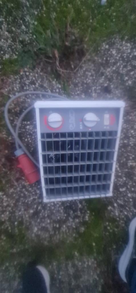 Krachtige 380V 5kW Verwarmingkachel - Werkplaats/Garage, 30 tot 80 cm, Gebruikt, Kachel, Minder dan 60 cm