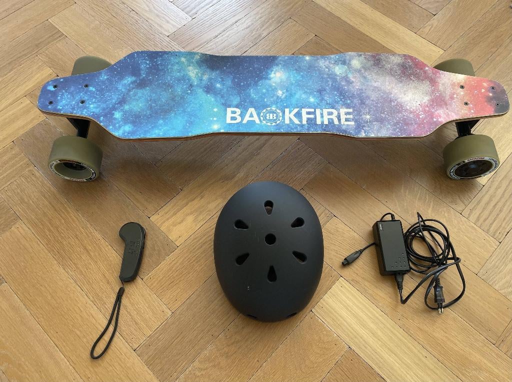 Backfire G2 Galaxy, Ophalen, Gebruikt, Skateboard, Longboard