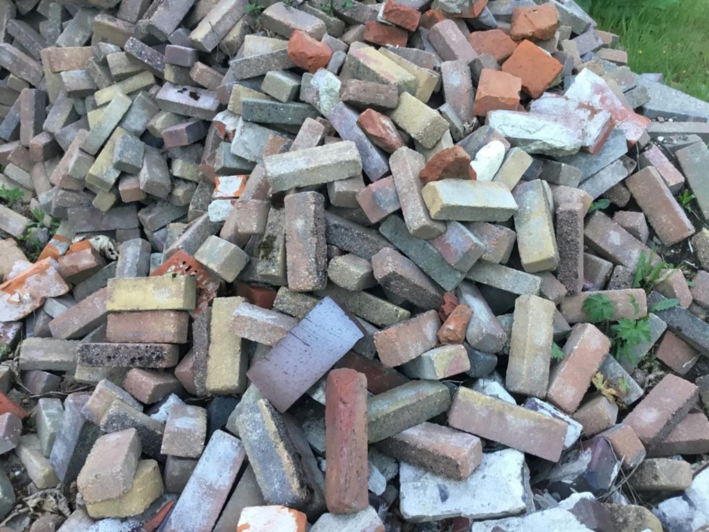 Bestrating, Ophalen, Gebruikt, Beton, Klinkers