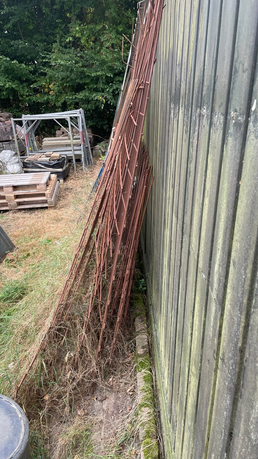 Betonmatten 4 stuks - 8 x 150 cm, Doe-het-zelf en Verbouw, Metalen, Gebruikt, IJzer, Ophalen