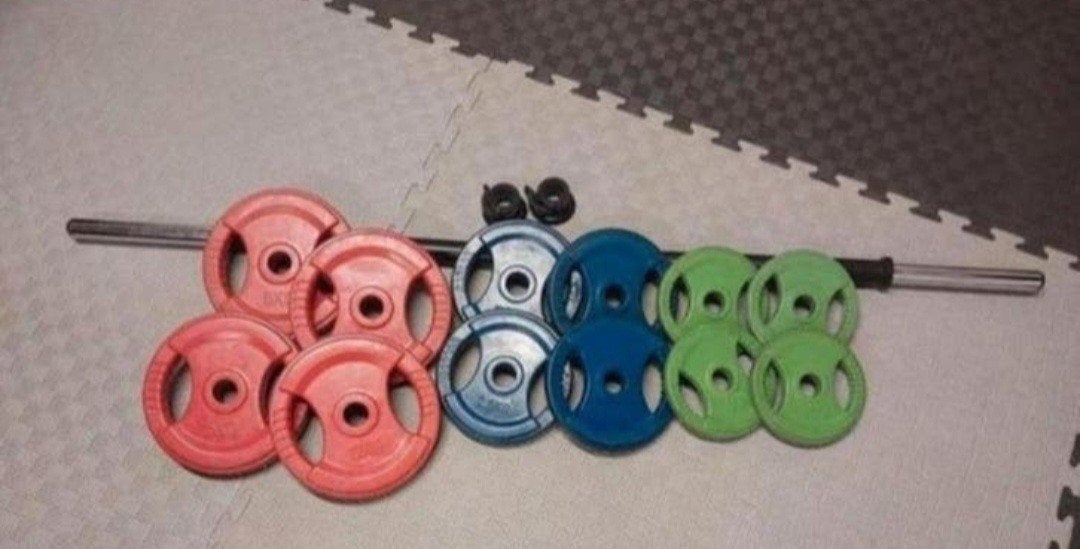 Complete Fitness Barbell Set - Pump/BodyPump, Sport en Fitness, Ophalen
