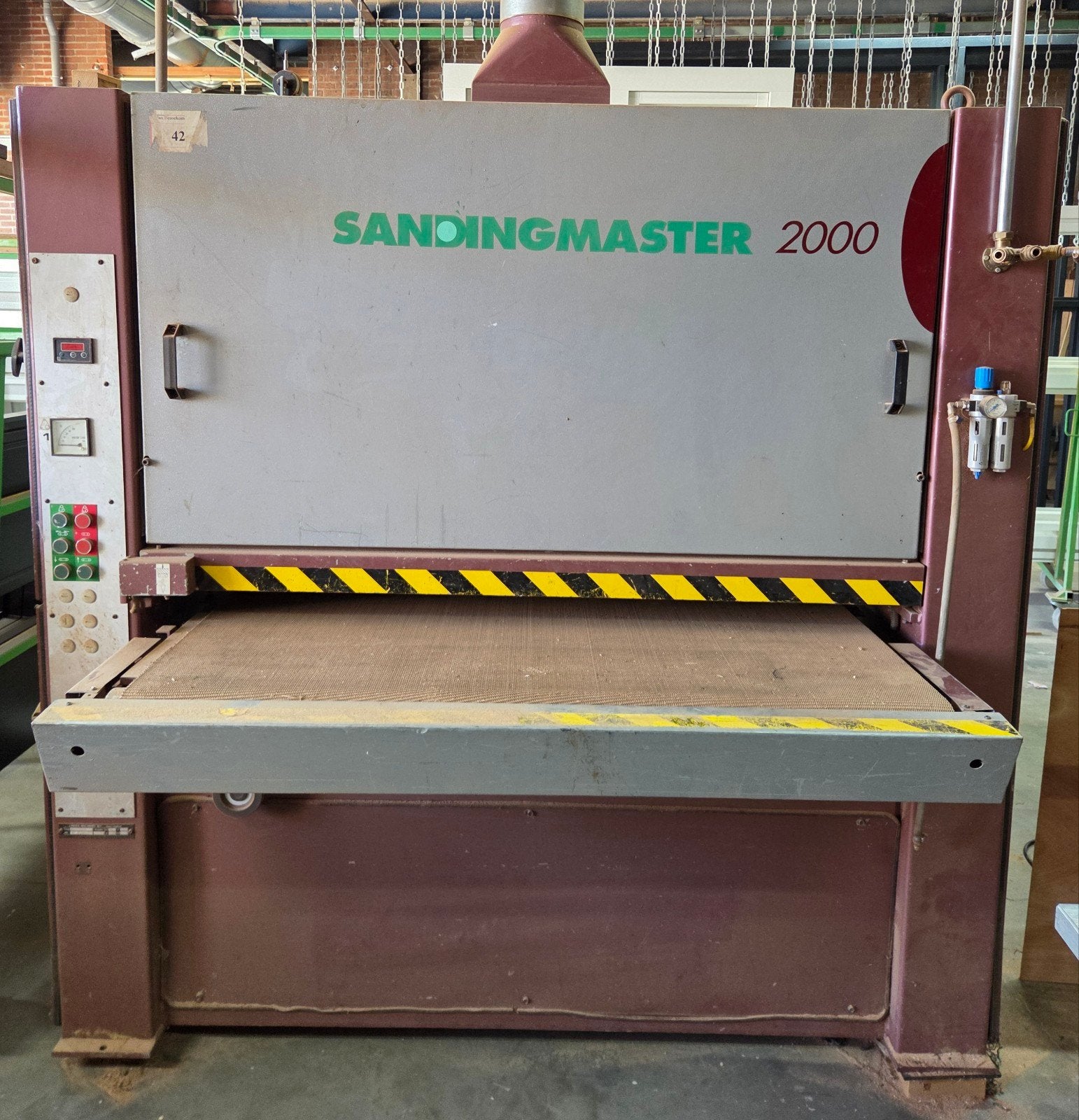 Sandingmaster 2000 breedband schuurmachine 1350, Ophalen