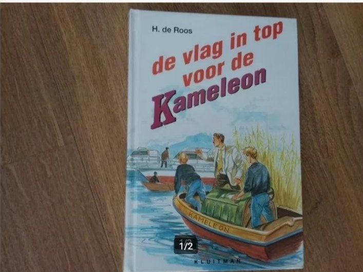 H. de Roos - De vlag in top voor de Kameleon, Ophalen of Verzenden, Zo goed als nieuw